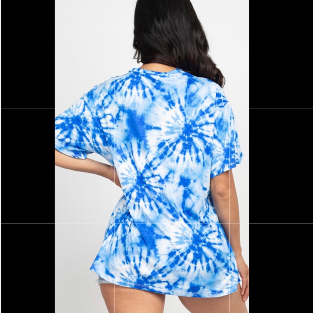 Tie-dye Oversized Top